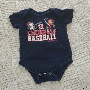 St. Louis Cardinals baseball onesie